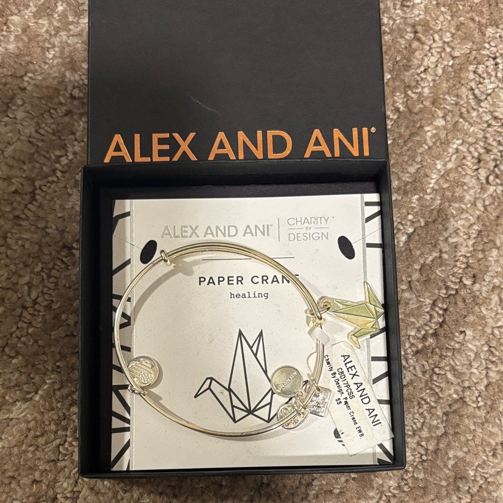 Alex and Ani Charm Bangle
